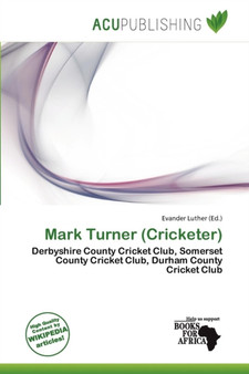 Mark Turner (Cricketer) by Evander Luther - Paperback