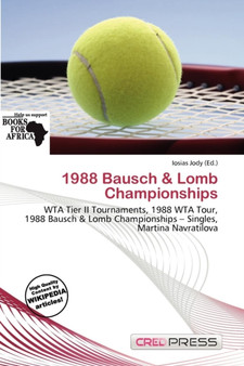 1988 Bausch & Lomb Championships by Iosias Jody - Paperback