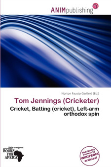 Tom Jennings (Cricketer) by Norton Fausto Garfield - Paperback