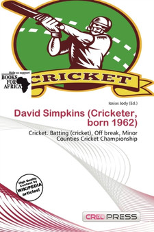 David Simpkins (Cricketer, Born 1962) by Iosias Jody - Paperback