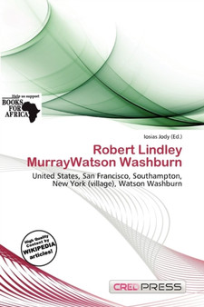 Robert Lindley Murraywatson Washburn by Iosias Jody - Paperback