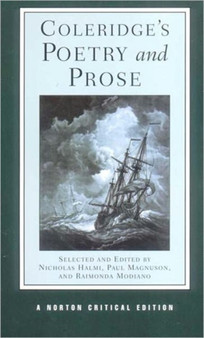 Coleridge's Poetry and Prose : A Norton Critical Edition : 0 by Samuel Taylor Coleridge - Paperback