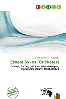 Ernest Sykes (Cricketer) by Christabel Donatienne Ruby - Paperback