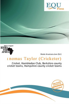 Thomas Taylor (Cricketer) by Wade Anastasia Jere - Paperback