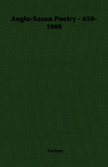 Anglo-Saxon Poetry - 650-1000 by Various - Paperback