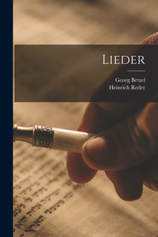Lieder by Georg Betzel - Paperback