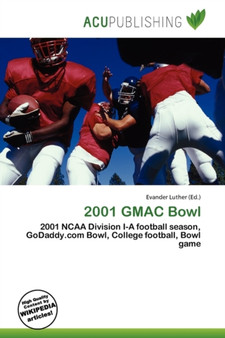 2001 Gmac Bowl by Evander Luther - Paperback