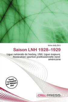 Saison Lnh 1928-1929 by Iosias Jody - Paperback
