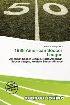 1988 American Soccer League by Eldon A Mainyu - Paperback