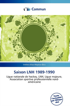 Saison Lnh 1989-1990 by Stefanu Elias Aloysius - Paperback