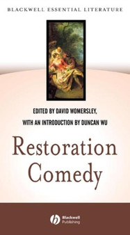 Restoration Comedy by David Womersley - Paperback