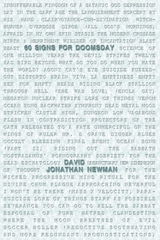 60 Signs for Doomsday by David Jonathan Newman - Paperback