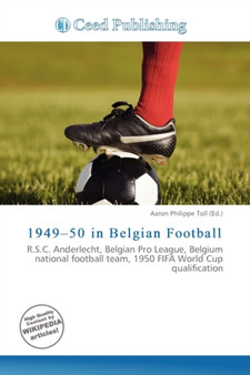 1949-50 in Belgian Football by Aaron Philippe Toll - Paperback
