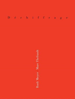 Dechiffrage by Marc Thebault - Hardback