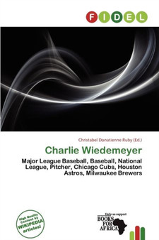 Charlie Wiedemeyer by Christabel Donatienne Ruby - Paperback