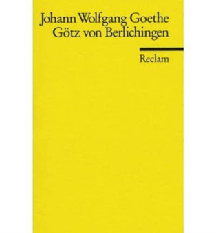Gotz Von Berlichingen by Johann Wolfgang von Goethe - Paperback