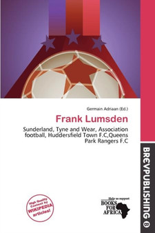 Frank Lumsden by Germain Adriaan - Paperback