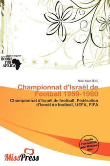 Championnat D'Isra L de Football 1959-1960 by Niek Yoan - Paperback
