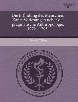 Die Erfindung Des Menschen by Nicole Calian - Paperback