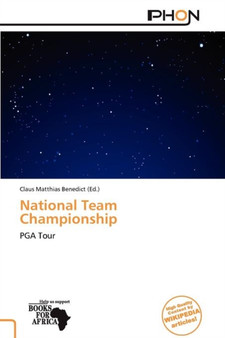 National Team Championship by Claus Matthias Benedict - Paperback