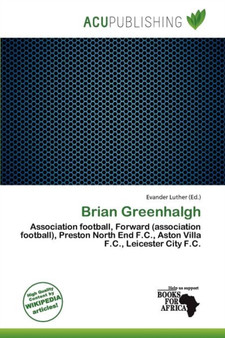 Brian Greenhalgh by Evander Luther - Paperback