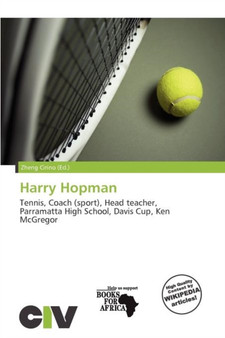 Harry Hopman by Zheng Cirino - Paperback