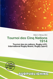 Tournoi Des Cinq Nations 1914 by Eldon A Mainyu - Paperback