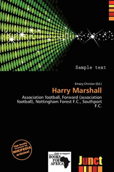 Harry Marshall by Emory Christer - Paperback