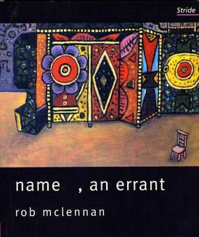 Name, an Errant by Rob Mclennan - Paperback