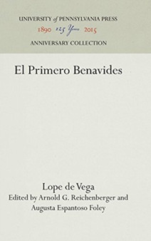 El Primero Benavides by Lope de Vega - Hardback