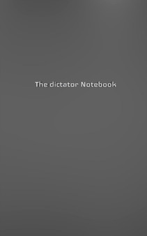 The dictator Creative journal blank notebook : The dictator Creative journal blank notebook by Sir Michael Huhn - Paperback The dictator Creative journal blank notebook : The dictator Creative journal blank notebook by Sir Michael Huhn - Paperback