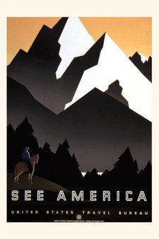 Vintage Journal Stylized Mountains by Found Image Press - Paperback