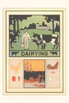 Vintage Journal Dairying Poster by Found Image Press - Paperback