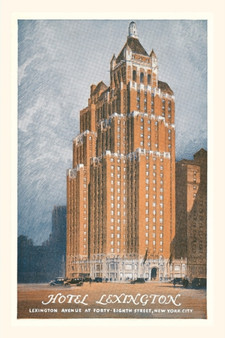 Vintage Journal Hotel Lexington by Found Image Press - Paperback