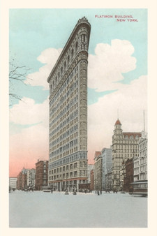 Vintage Journal Flatiron Building, New York by Found Image Press - Paperback