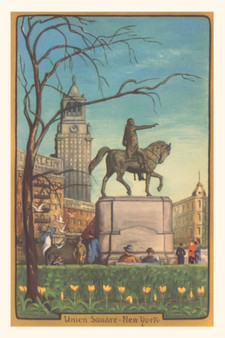 Vintage Journal Union Square, Manhattan by Found Image Press - Paperback