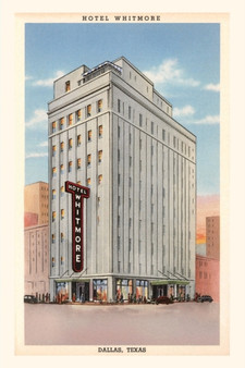 Vintage Journal Hotel Whitmore, Dallas, Texas by Found Image Press - Paperback