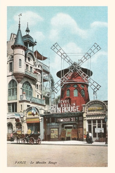 Vintage Journal Moulin Rouge by Found Image Press - Paperback