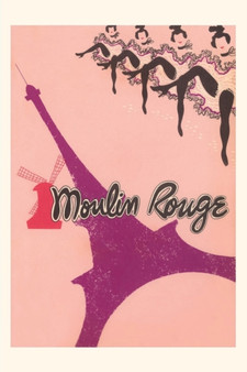 Vintage Journal Moulin Rouge Poster by Found Image Press - Paperback