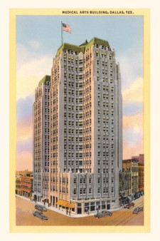 Vintage Journal Medical Arts Building, Dallas, Texas by Found Image Press - Paperback