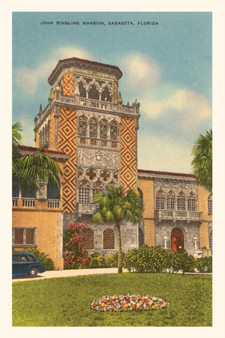 Vintage Journal Ringling Mansion, Sarasota, Florida by Found Image Press - Paperback