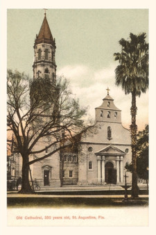 Vintage Journal Cathedral, St. Augustine, Florida by Found Image Press - Paperback
