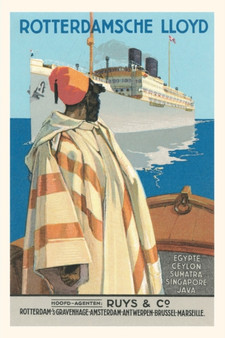 Vintage Journal Rotterdamsche Lloyd, African by Found Image Press - Paperback