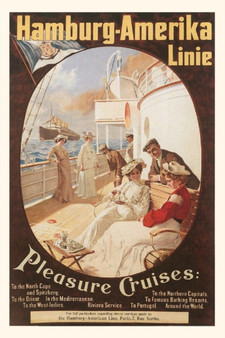 Vintage Journal Hamburg America Line, Cruises by Found Image Press - Paperback