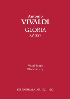 Gloria, RV 589 : Vocal score by Antonio Vivaldi - Paperback