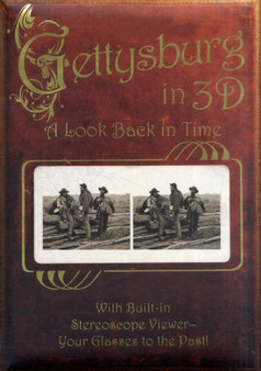 Gettysburg in 3D : A Look Back in Time: with Built-in Stereoscope Viewer-Your Glasses to the Past! by Greg Dinkins - Hardback