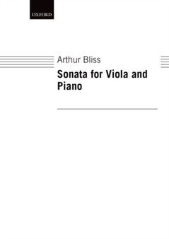 Sonata for Viola and Piano by Arthur Bliss - Paperback