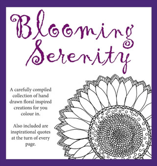 Blooming Serenity Hard Cover by Karen MC Dermott - Hardback