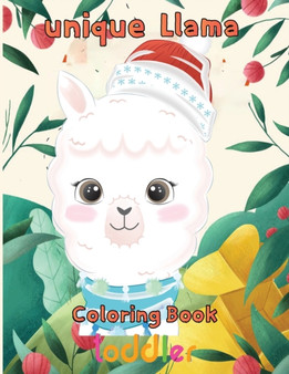 unique Llama Coloring Book toddler : 8.5''x11''/Llama Coloring Book by Rowe - Paperback