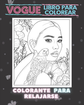 VOGUE Libro Para Colorear : Libro para colorear de moda para mujer by Yacine Dzner - Paperback